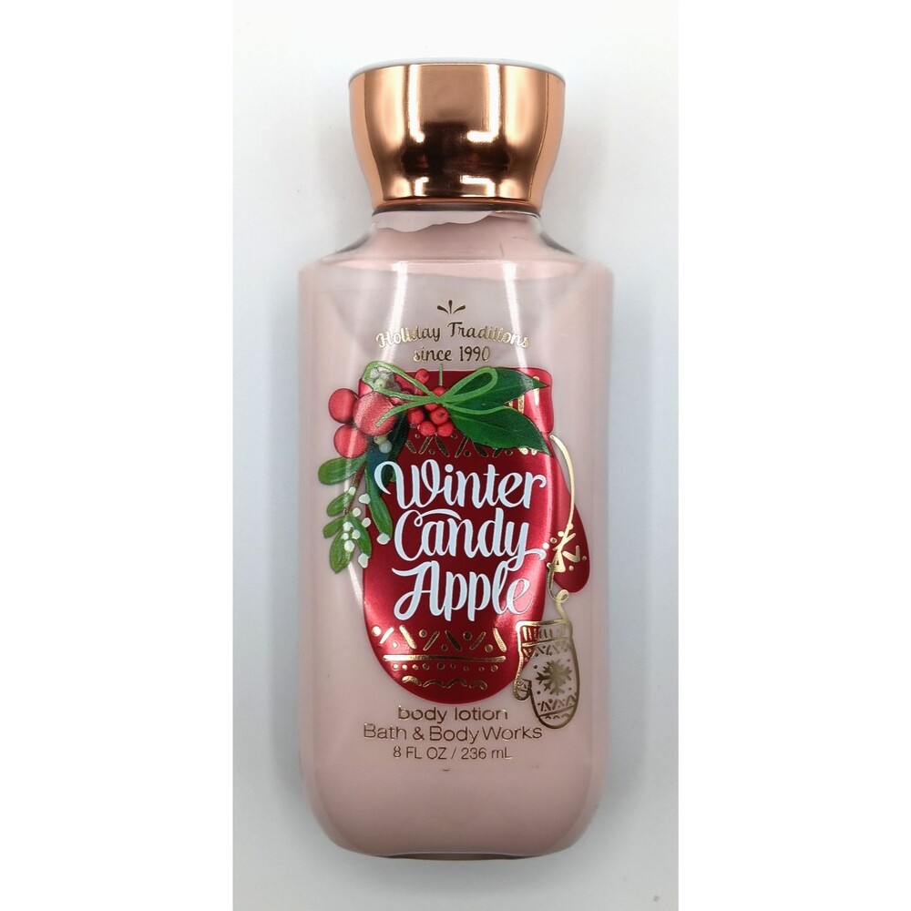 Bath & Body Works Winter Candy Apple Moisture Lotion Shea Butter & Vitamin E 8oz